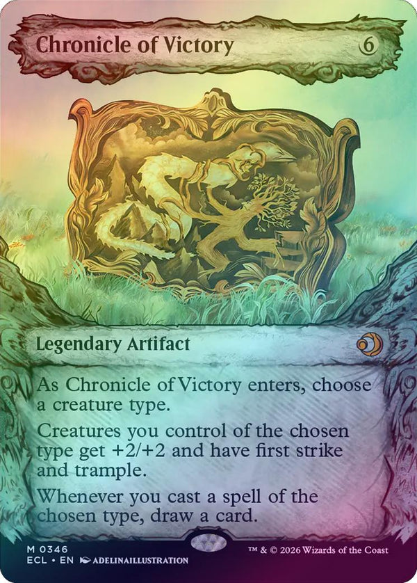 Chronicle of Victory - Fable Frame Showcase (Foil) (ECL)