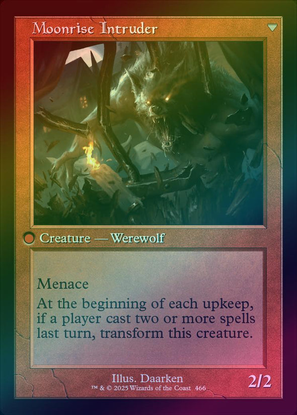 Village Messenger // Moonrise Intruder - Retro Frame (Foil) (INR)