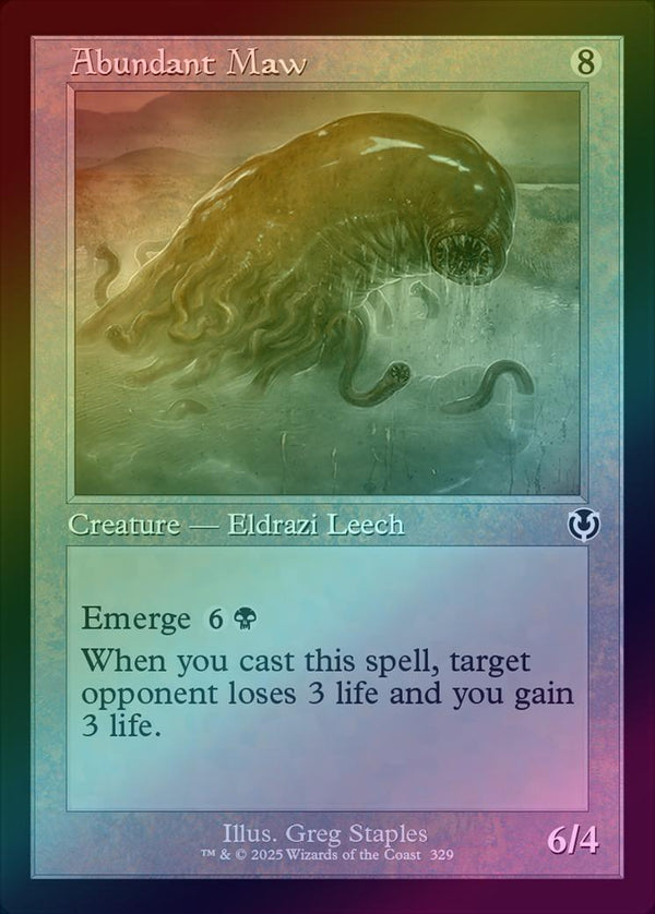 Abundant Maw - Retro Frame (Foil) (INR)