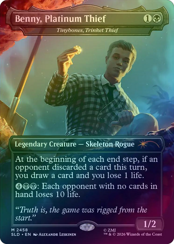 Benny, Platinum Thief // Tinybones, Trinket Thief - Fallout: Welcome To New Vegas (Foil) (SLD)