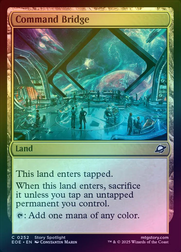 Command Bridge (Foil) (EOE)
