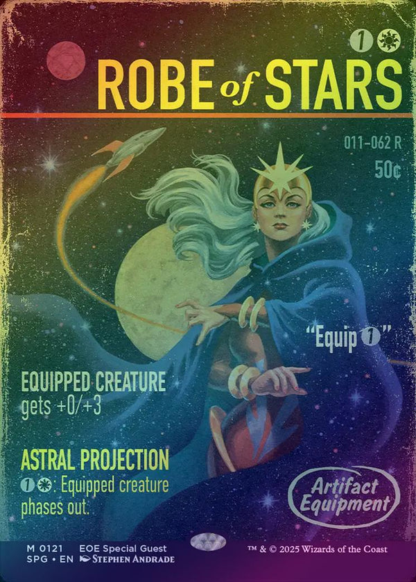 Robe of Stars - Borderless (Foil) (SPG)