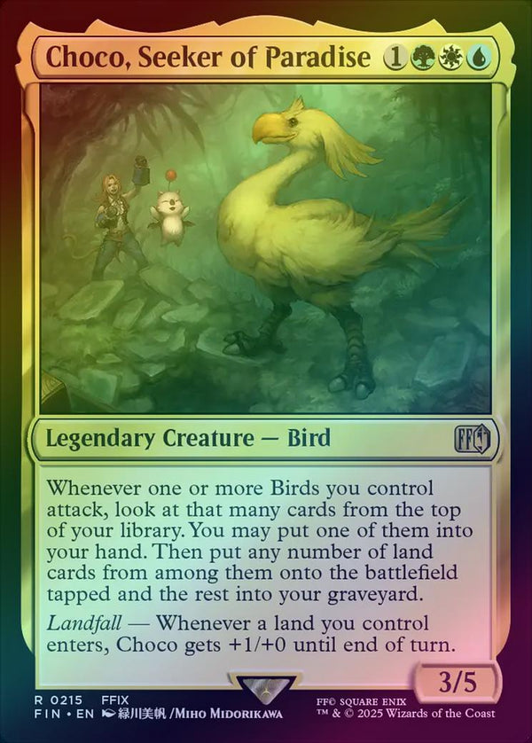 Choco, Seeker of Paradise (Foil) (FIN)