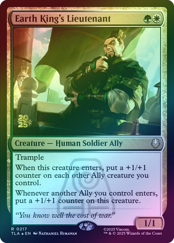 Earth King's Lieutenant - Prerelease Promo (Foil) (PTLA)