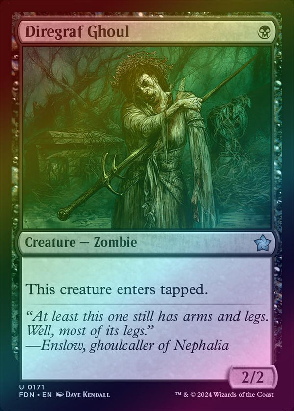 Diregraf Ghoul (Foil) (FDN)