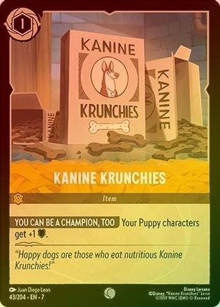 Kanine Krunchies - 43/204 - Common (Foil)
