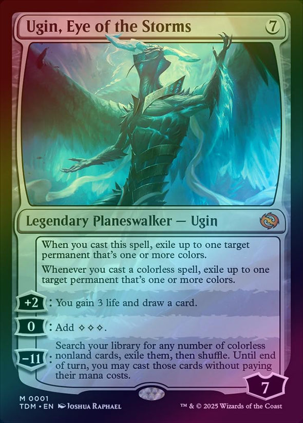 Ugin, Eye of the Storms (Foil) (TDM)
