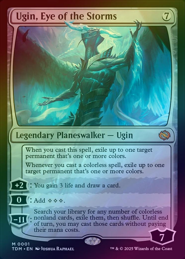Ugin, Eye of the Storms (Foil) (TDM)