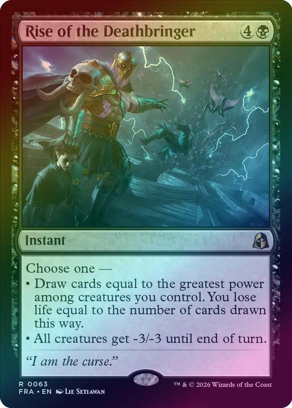 Rise of the Deathbringer (Foil) (FRA) (Pre-Order)