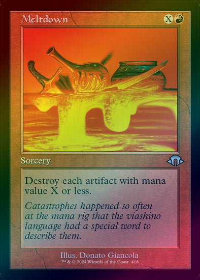 Meltdown - Retro Frame (Foil) (MH3)