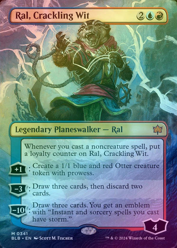 Ral, Crackling Wit - Borderless (Foil) (BLB)