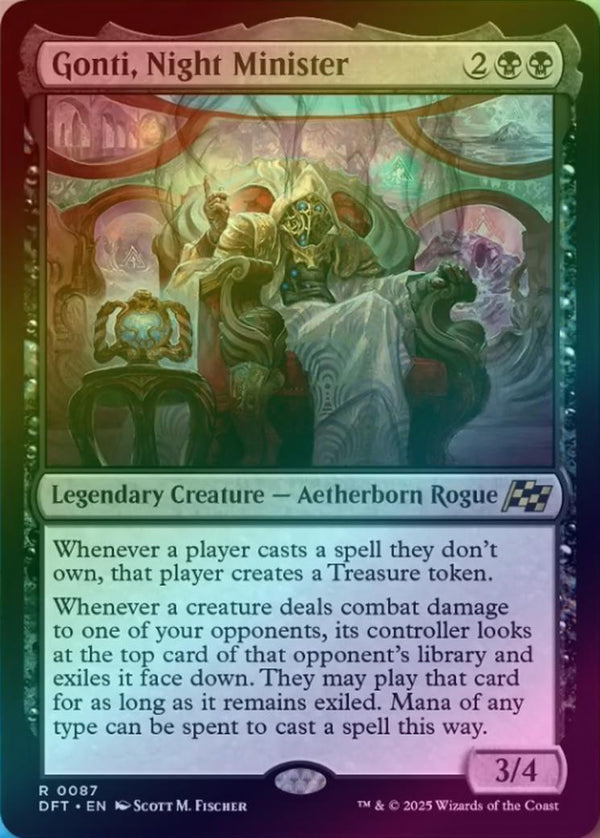 Gonti, Night Minister (Foil) (DFT)