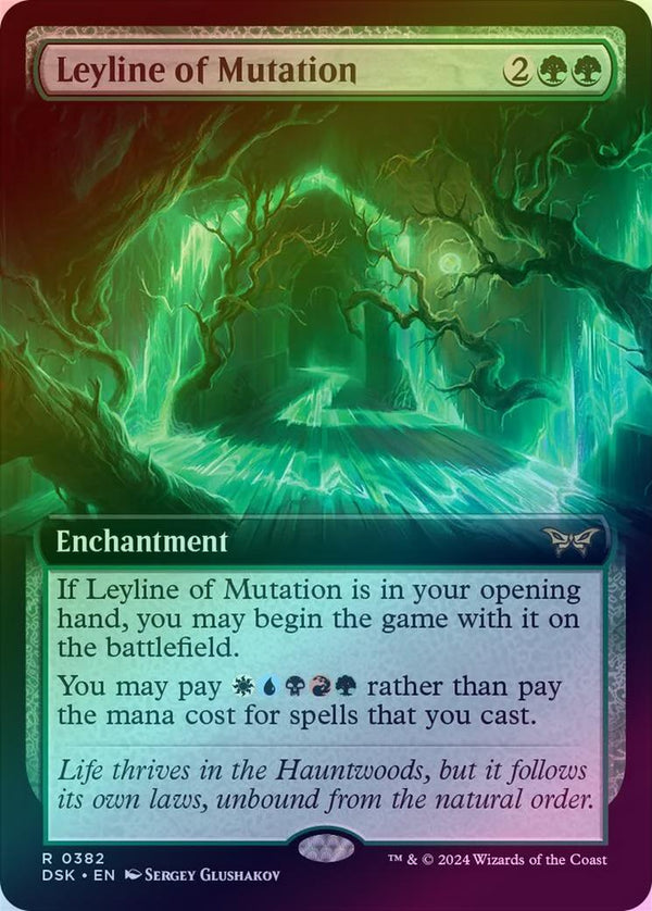 Leyline of Mutation - Extended Art (Foil) (DSK)