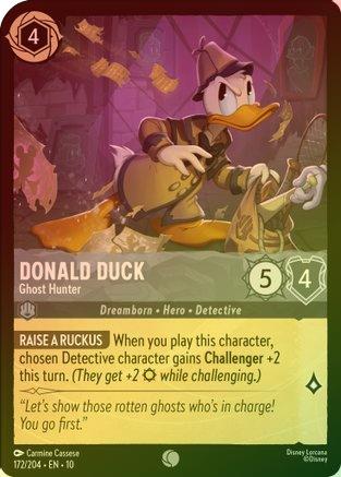 Donald Duck (Ghost Hunter) - 172/204 - Common (Foil)