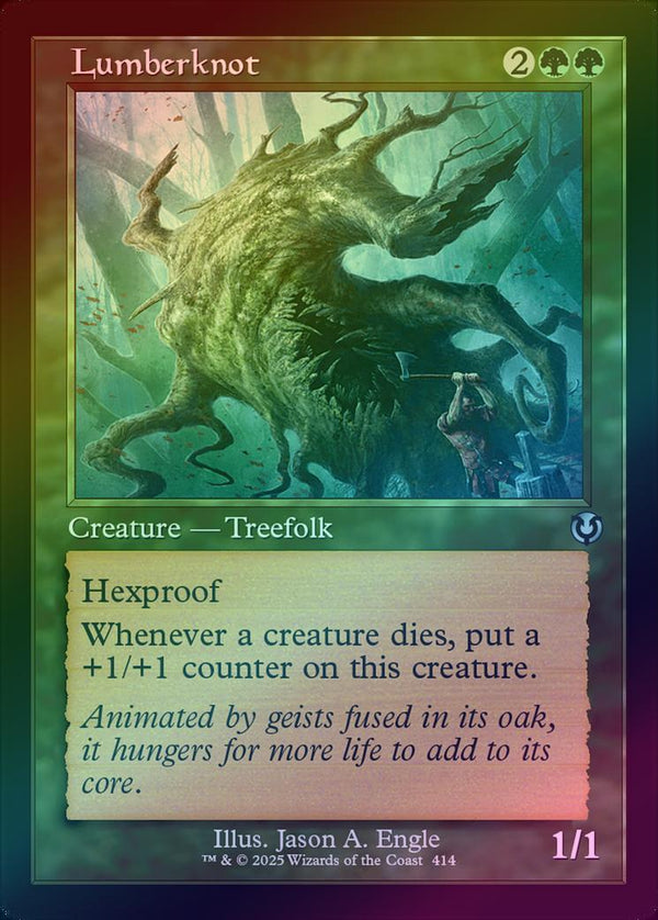 Lumberknot - Retro Frame (Foil) (INR)