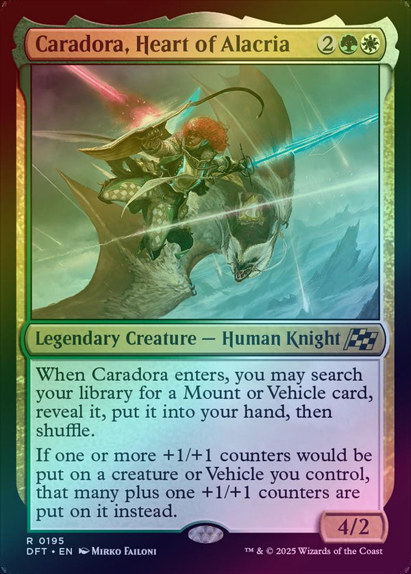 Caradora, Heart of Alacria (Foil) (DFT)
