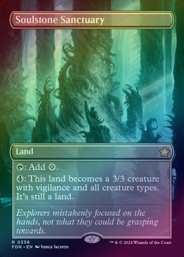 Soulstone Sanctuary - Borderless (Foil) (FDN)