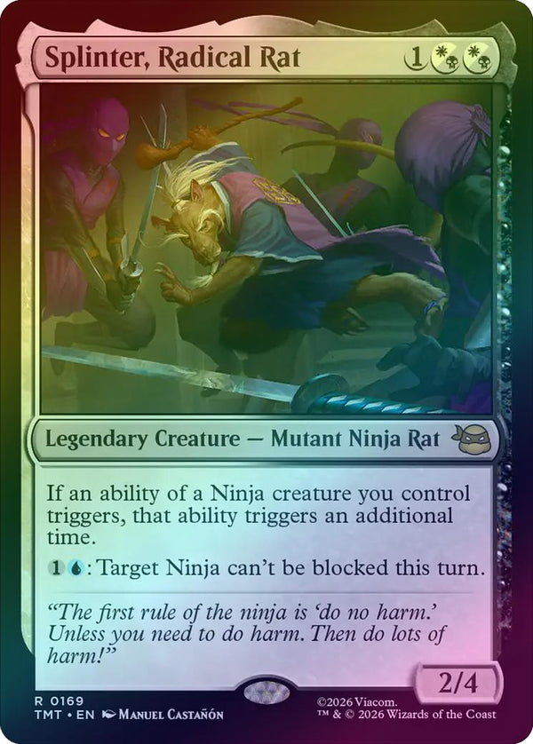 Splinter, Radical Rat (Foil) (TMT)