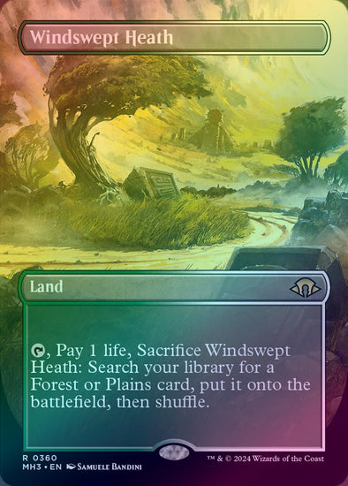 Windswept Heath - Borderless (Foil) (MH3)