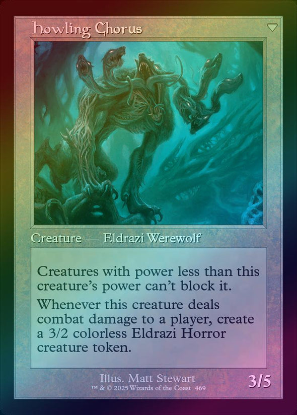 Shrill Howler // Howling Chorus - Retro Frame (Foil) (INR)