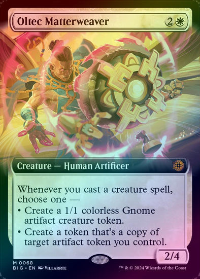 Oltec Matterweaver - Extended Art (Foil) (BIG)