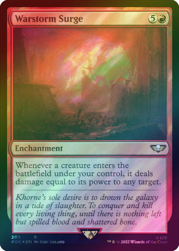 Warstorm Surge (Surge Foil) (40K)