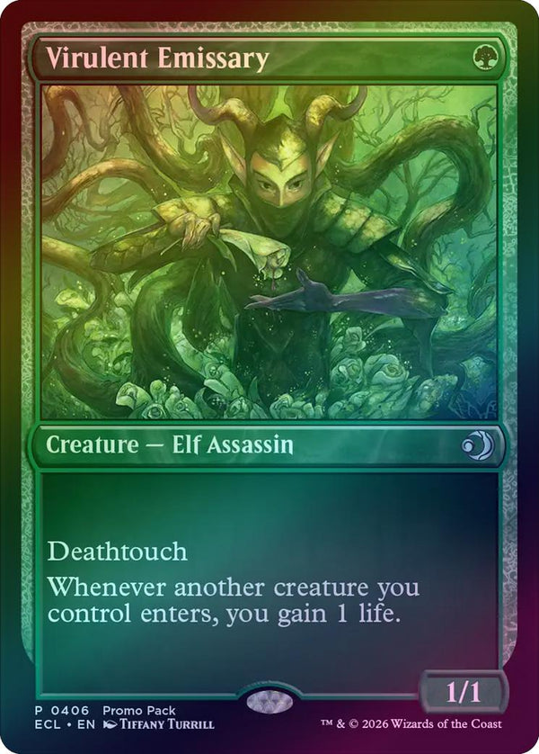 Virulent Emissary - Dark Frame Promo (Foil) (ECL)