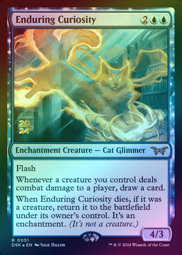 Enduring Curiosity - Prerelease Promo (Foil) (PDSK)