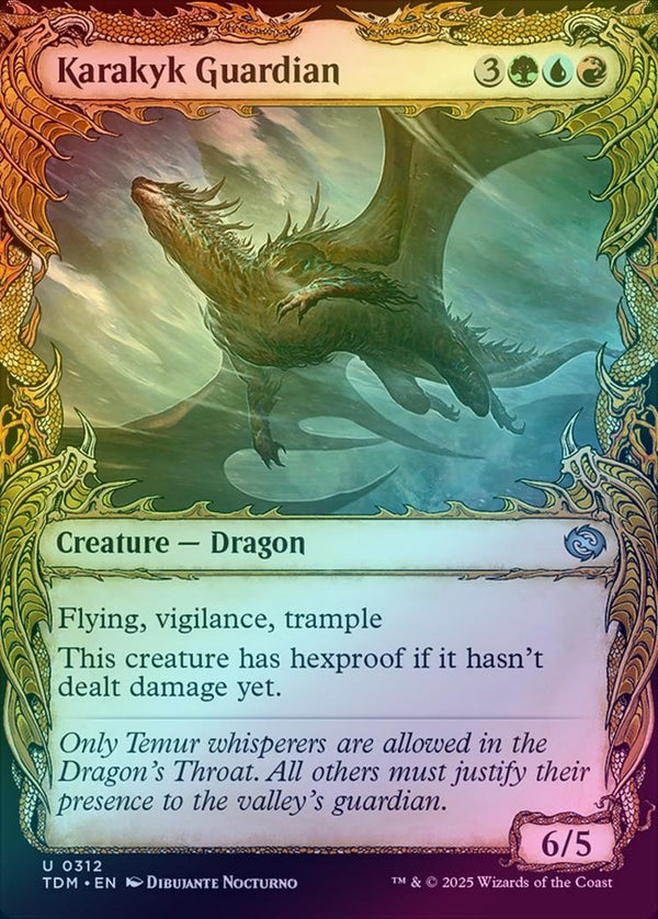 Karakyk Guardian - Draconic Showcase (Foil) (TDM)