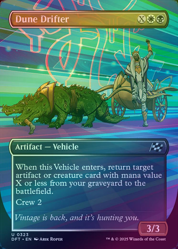 Dune Drifter - Borderless Revved Up (Foil) (DFT)
