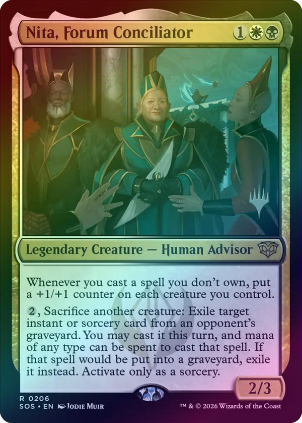 Nita, Forum Conciliator - Promo Pack (Foil) (PSOS)