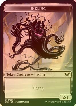 Elemental (002) // Inkling (004) Token (Foil) (TSTX)