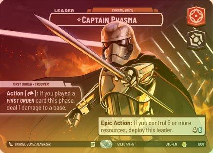 Captain Phasma - Chrome Dome (Showcase) - 1006 - Rare (Foil)