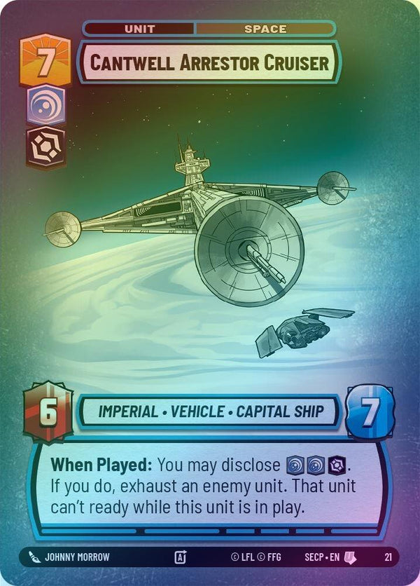 Cantwell Arrestor Cruiser - 21 - Uncommon (Foil)