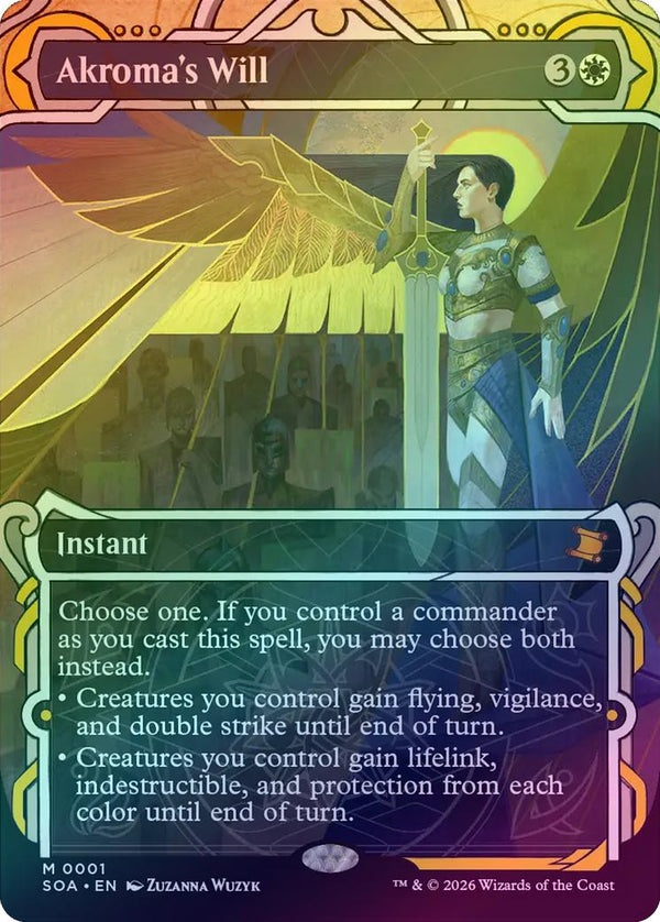 Akroma's Will (Foil) (SOA)
