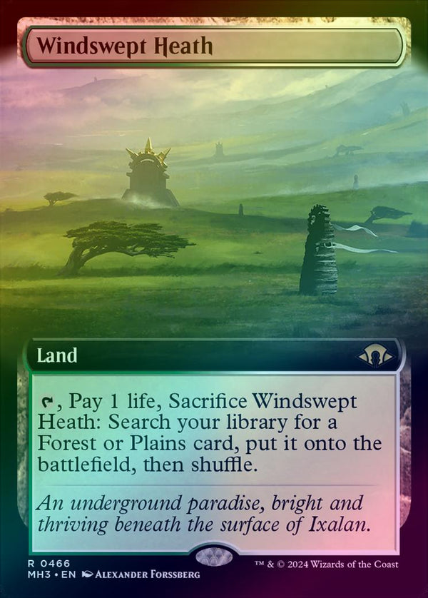 Windswept Heath - Extended Art (Foil) (MH3)