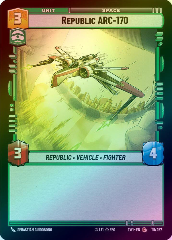 Republic ARC-170 - 111/257 - Common (Foil)