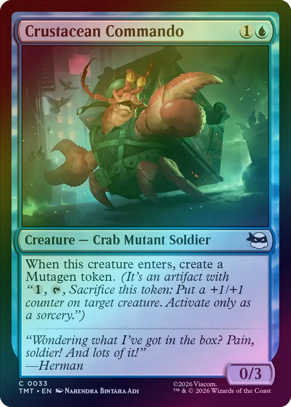 Crustacean Commando (Foil) (TMT)