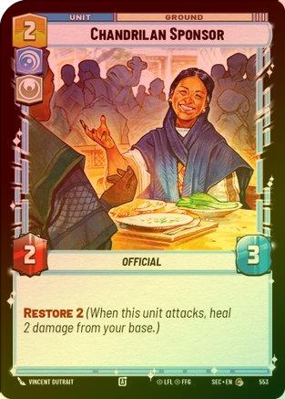 Chandrilan Sponsor (Foil) - 553 - Common (Foil)
