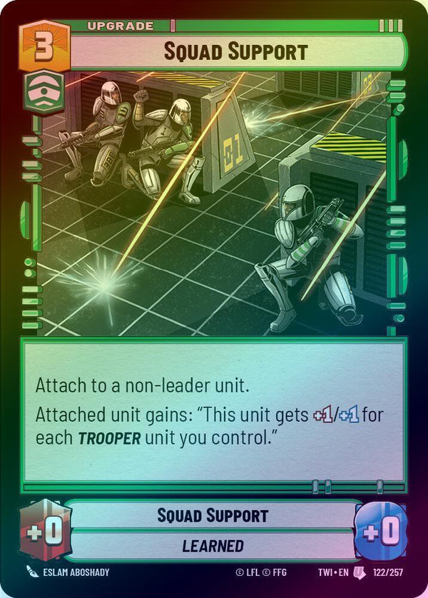 Squad Support - 122/257 - Uncommon (Foil)