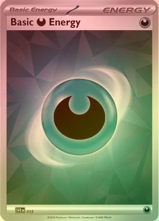 Basic Darkness Energy - 015 - Common - Reverse Holo