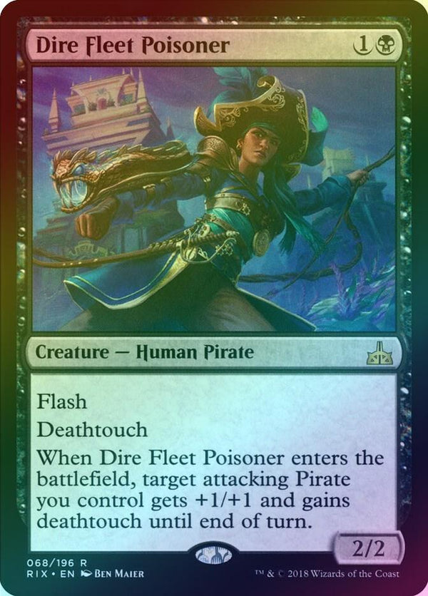 Dire Fleet Poisoner (Foil) (RIX)