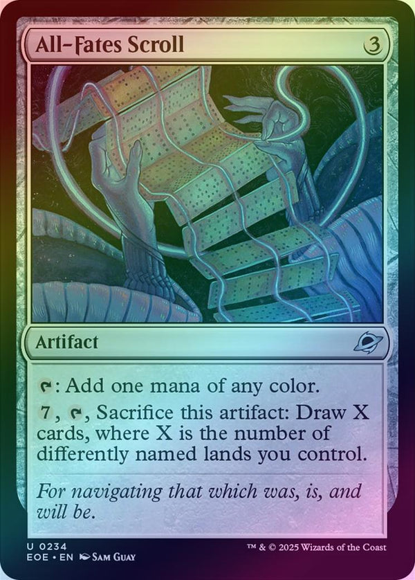 All-Fates Scroll (Foil) (EOE)