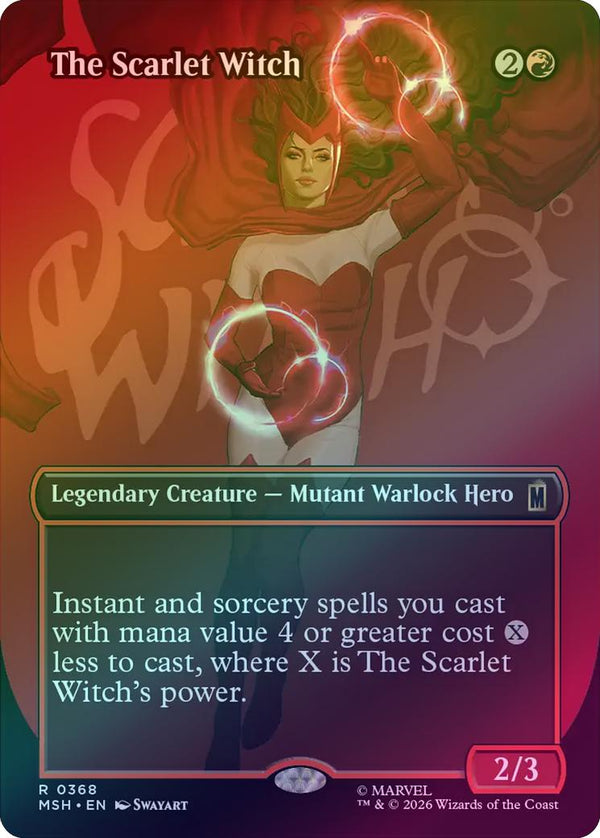 The Scarlet Witch - Logo Showcase (Foil) (MSH) (Pre-Order)