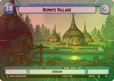 Remote Village // Shield (Hyperspace) - 298 // T04 - Common (Foil)