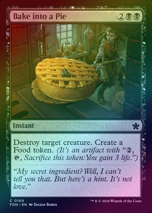 Bake into a Pie (Foil) (FDN)