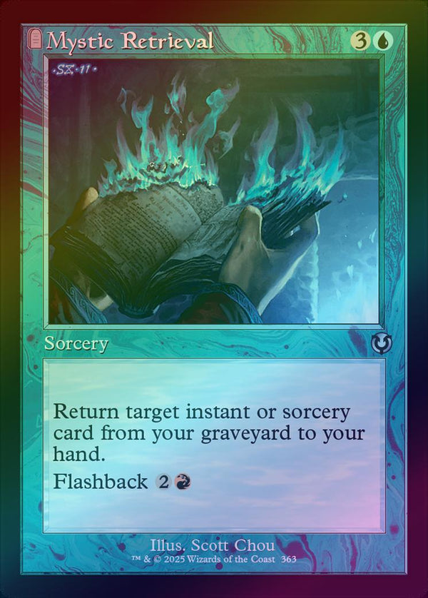 Mystic Retrieval - Retro Frame (Foil) (INR)