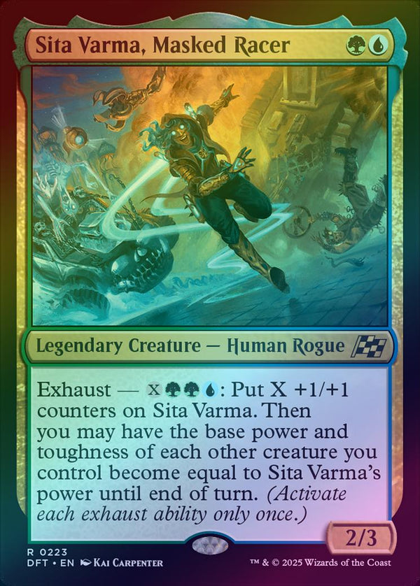 Sita Varma, Masked Racer (Foil) (DFT)