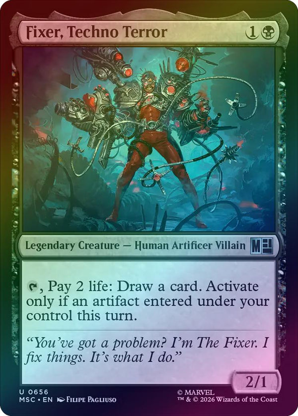 Fixer, Techno Terror (Foil) (MSC)
