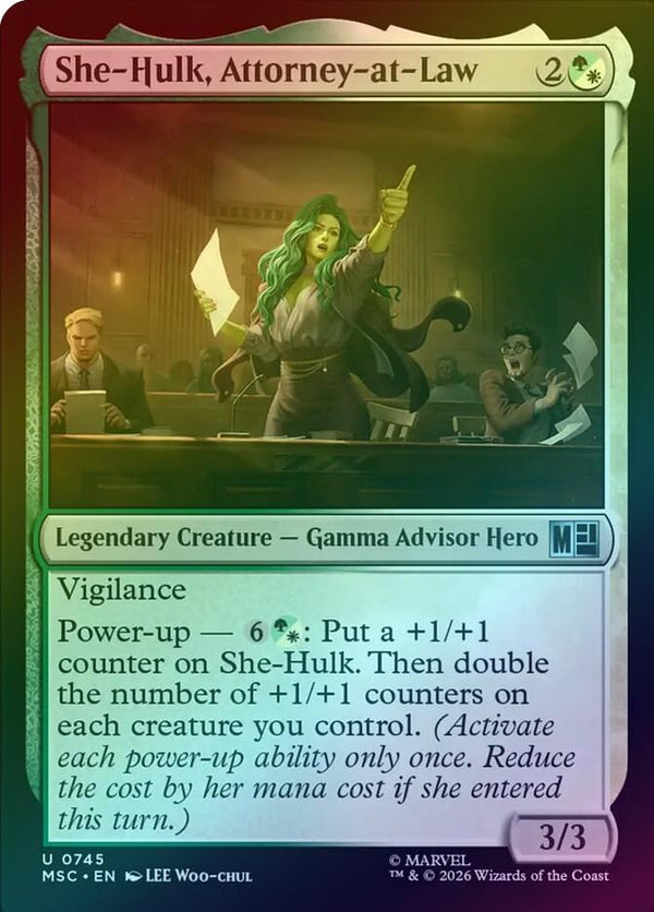 She-Hulk, Attorney-at-Law (Foil) (MSC)